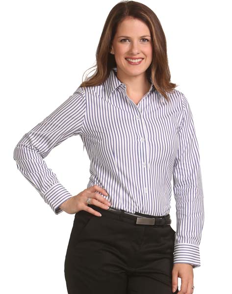 Sateen Stripe Shirt image4